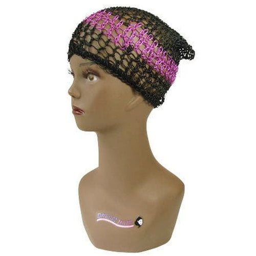 African Afri Hair Net Mix Dark Brown/Purple | gtworld.be