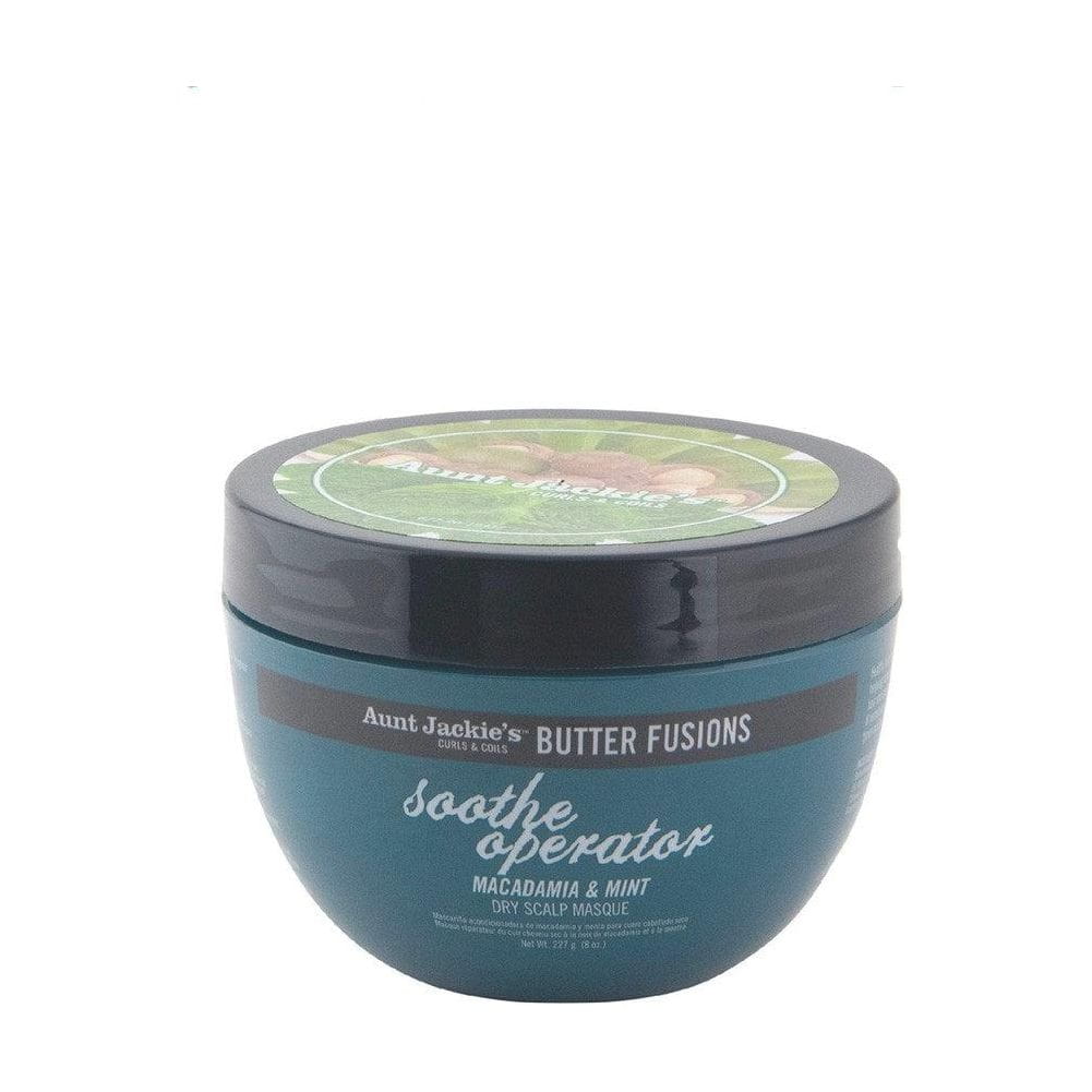 Aunt Jackie's Health & Beauty Aunt Jackie's Butter Fusions Soothing Conditioner Macadamia & Mint Masque 8oz