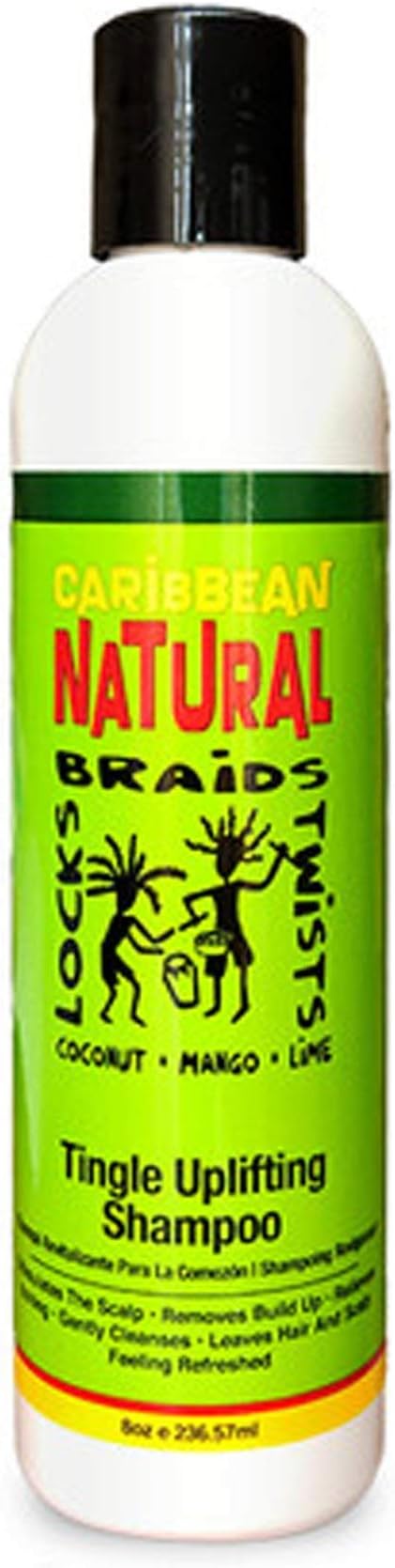 Caribbean Natural Health & Beauty Caribbean Natural - Shampoing stimulant Tingle 8oz