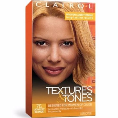 Clairol Health & Beauty Lightest Blonde 7G Clairol Textures and Tones Permanent Moisture-Rich Hair Color