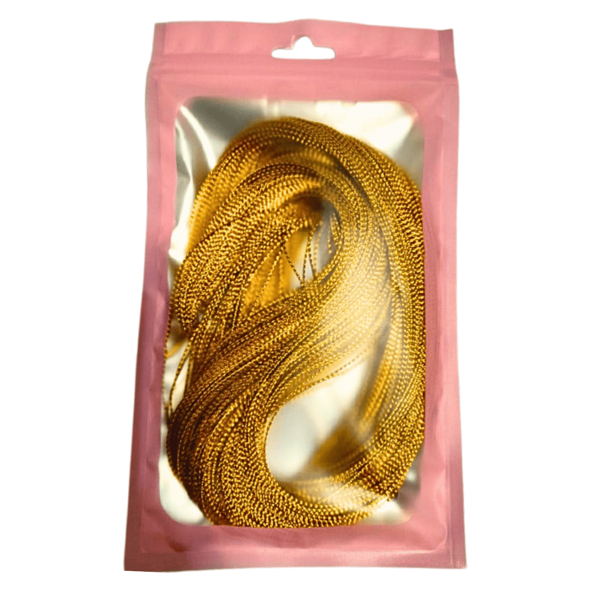 Dreamfix Health & Beauty Dreamfix Gold &Silver Braided Hair Cord 1 meter String Accessories