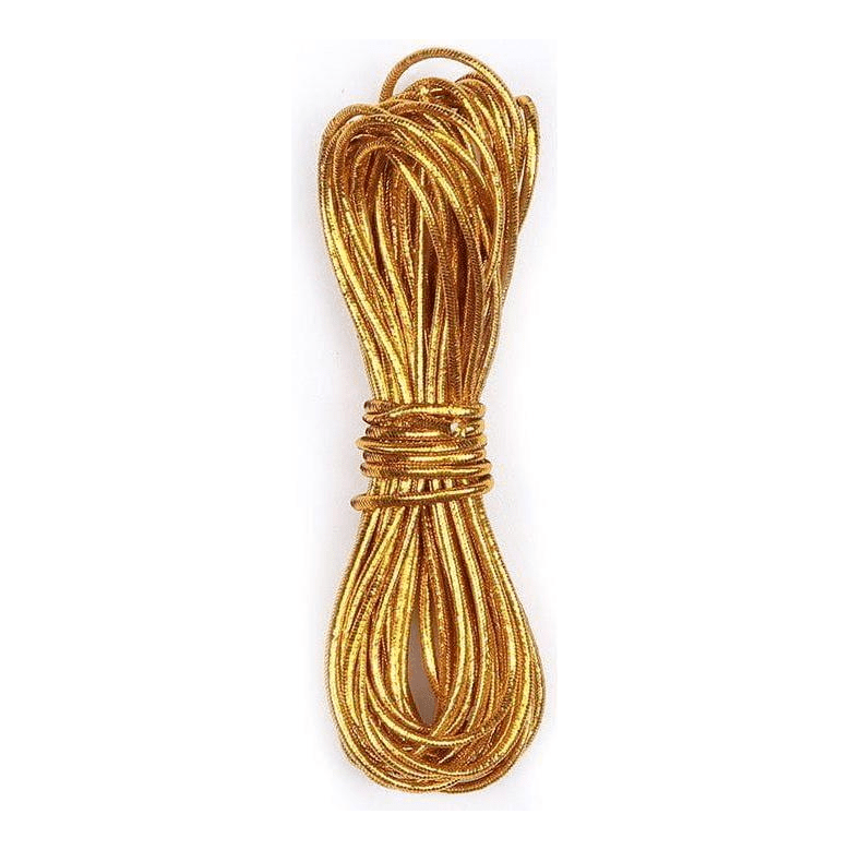 Dreamfix Health & Beauty Gold Dreamfix Gold &Silver Braided Hair Cord 1 meter String Accessories