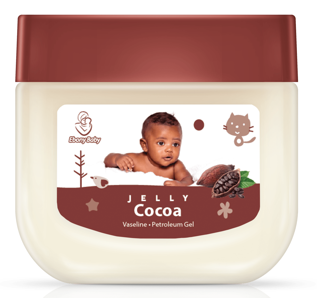 Ebony Baby Health & Beauty Ebony Baby Jelly Cocoa 440ml