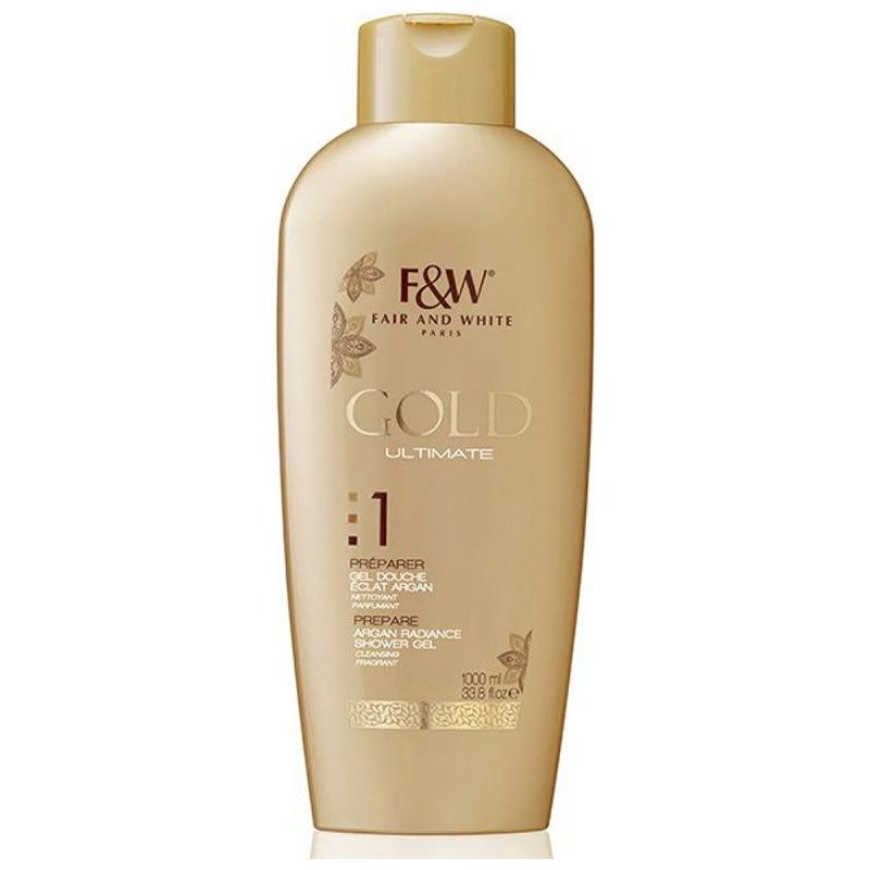 Fair and White Health & Beauty Fair & White Gold Ultimate Argan Radiance Shower Gel 1000ml