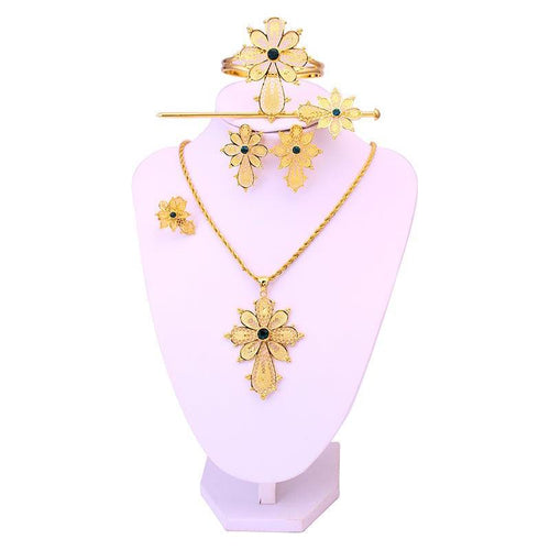 HABESHA Health & Beauty Habesha Schmuck Jewellery Gold Af-3