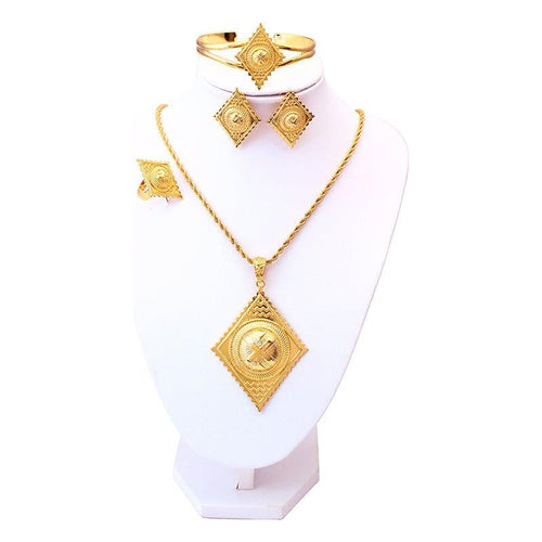 HABESHA Health & Beauty Habesha Schmuck Jewellery Gold AF-35