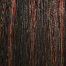 Janet Collection Health & Beauty Schwarz-Rot Mix #FS1B/350 Janet Collection De vrais cheveux Afro Kinky 10''