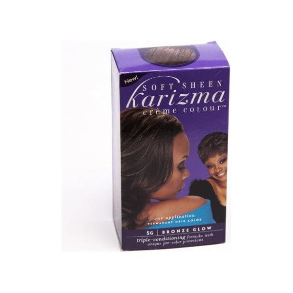 Karizma Health & Beauty Karizma Permanent Hair Color Bronze Glow :5g 21405 Karizma Soft Sheen Permanent Creme Hair Colour