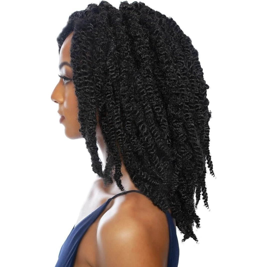 Mane Concept Health & Beauty Mane Concept Afri-Naptural 3X Afro Spring Twist Cheveux synthétiques 16" / 24"