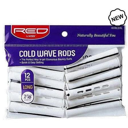 Red by Kiss Health & Beauty RED Cold Wave Rods Long 5/16" 12pc Pink Red By kiss Cold Wave Rods Long 1/4" 12pc