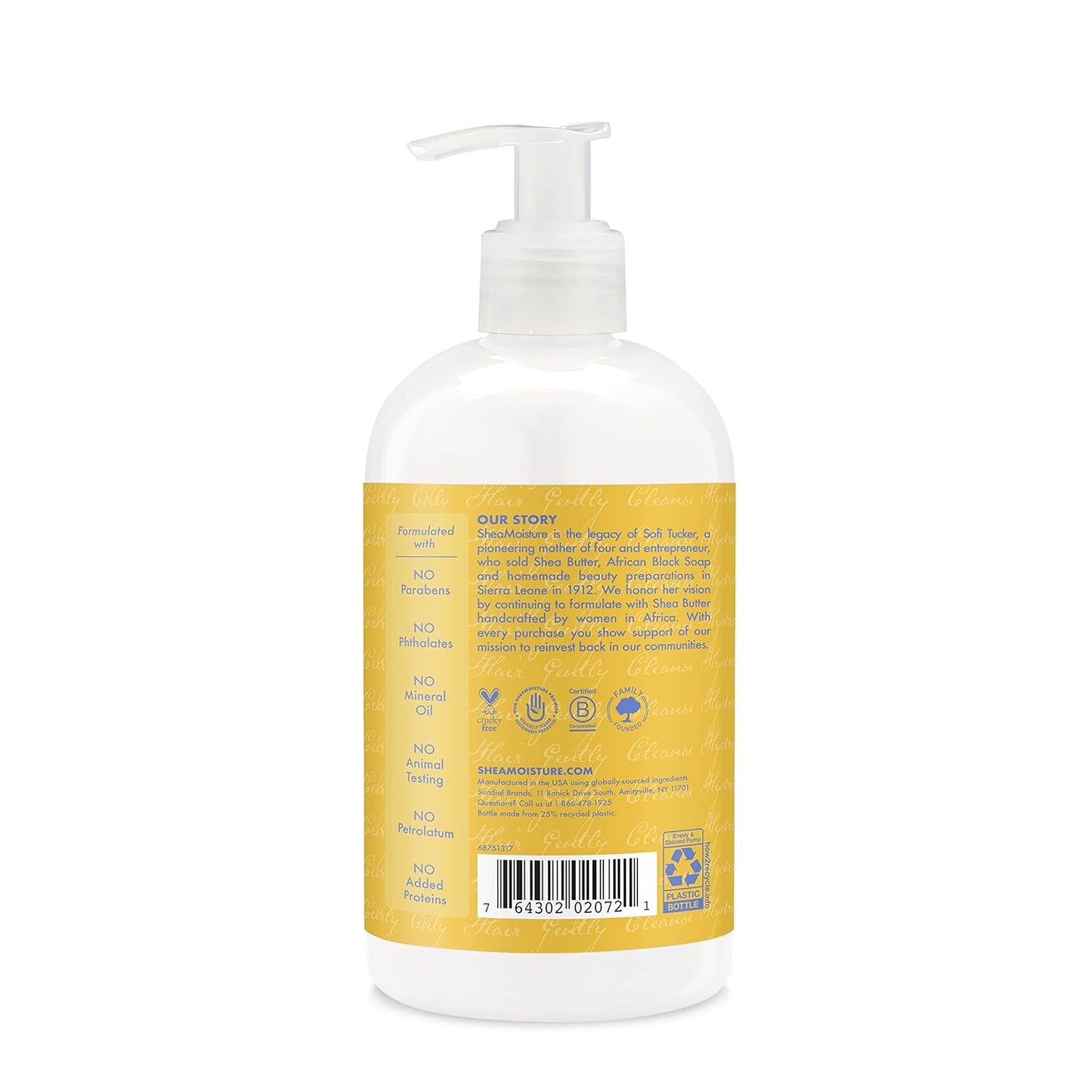 Shea Moisture Health & Beauty Shea Moisture - Après-shampoing léger pour peaux peu poreuses, 13oz