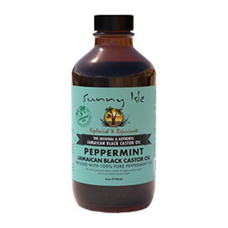 Sunny Isle Health & Beauty Sunny Isle Jamaican Black Castor Oil Peppermint 118ml
