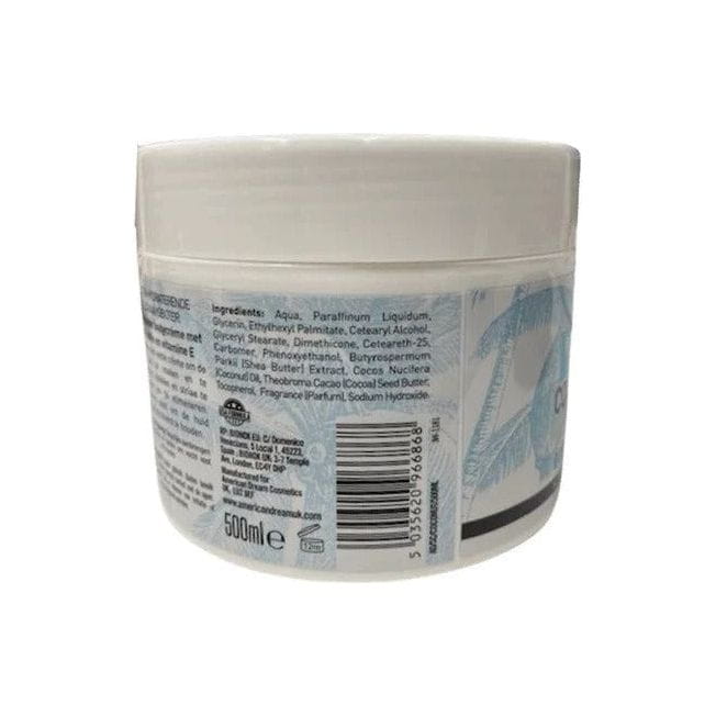 American Dream Health & Beauty American Dream Coconut Oil Body Cream 500ml