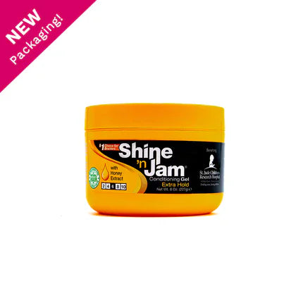 ampro Health & Beauty 8 OZ Shine 'n Jam – Gel revitalisant à tenue extra forte