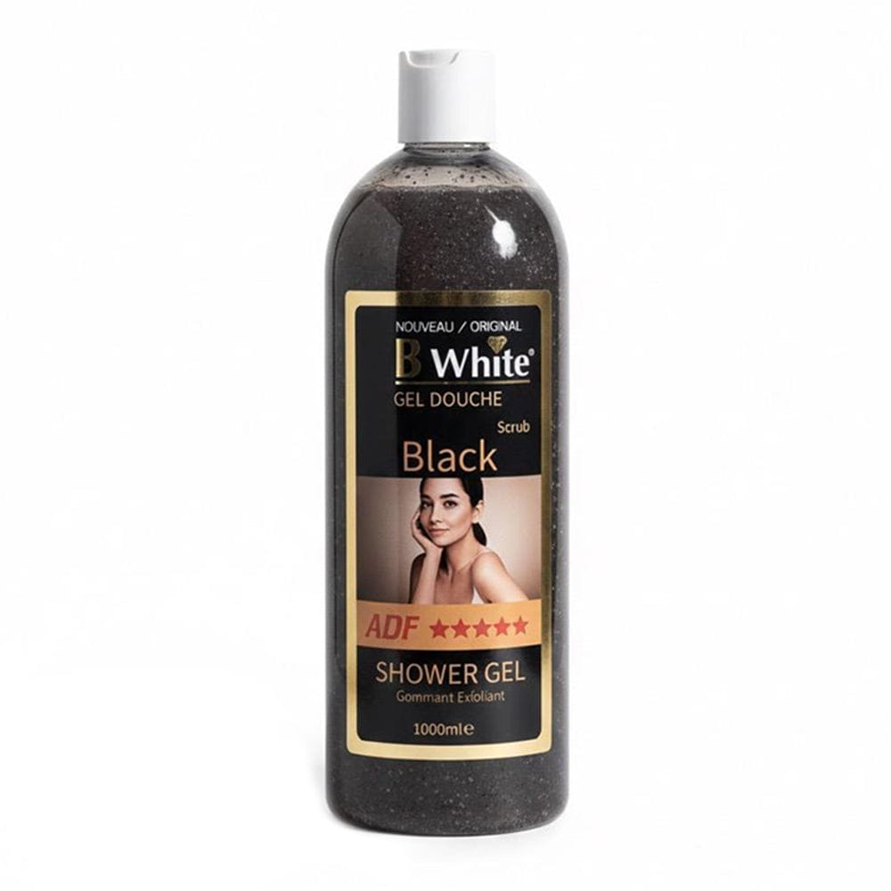 B White Health & Beauty B WHITE GEL DOUCHE Black Shower Gel scrub 1000 ml