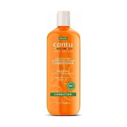 Cantu Health & Beauty Après-shampoing Crème Hydratante au Beurre de Karité Cantu pour Cheveux Naturels (400 /709) ml
