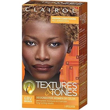 Clairol Health & Beauty Bronze 6BV Clairol Textures and Tones Permanent Moisture-Rich Hair Color