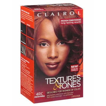 Clairol Health & Beauty Cherry Wood 4rc Clairol Textures and Tones Permanent Moisture-Rich Hair Color