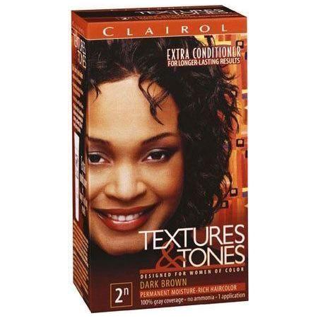 Clairol Health & Beauty Dark Brown 2n Clairol Textures and Tones Permanent Moisture-Rich Hair Color