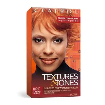 Clairol Health & Beauty Desire Sunset Coper 8 Ro Clairol Textures and Tones Permanent Moisture-Rich Hair Color