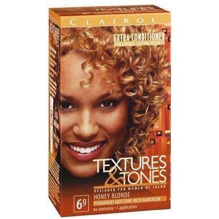 Clairol Health & Beauty Honey Blonde 6g Clairol Textures and Tones Permanent Moisture-Rich Hair Color