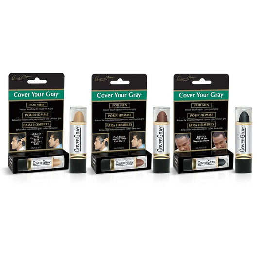 Cover Your Gray Health & Beauty Cover Your Gray - Bâtonnet de retouche pour hommes