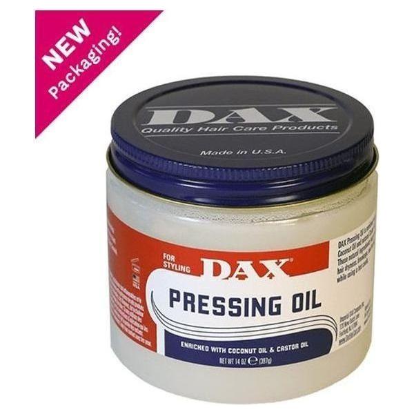 DAX Health & Beauty 14oz DAX Pressing Oil Enriched with Coconut Oil & Castor Oil 3.5/7.5/14 oz