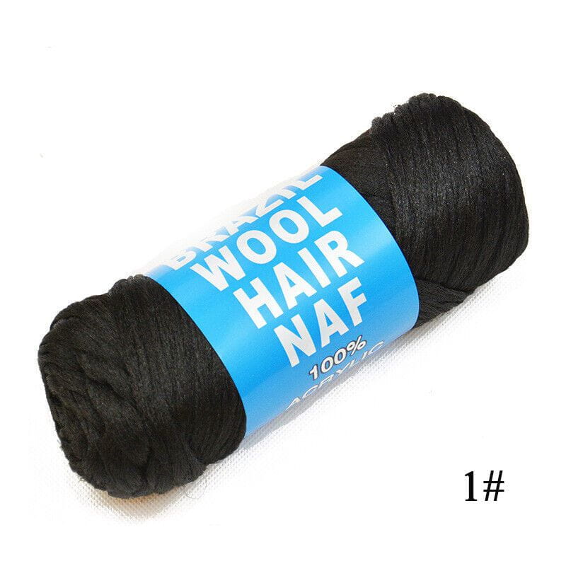 Dream Hair Health & Beauty #1 Dream Hair Brazil Wool Hair 100% Acrylic Hand & Machine Knit