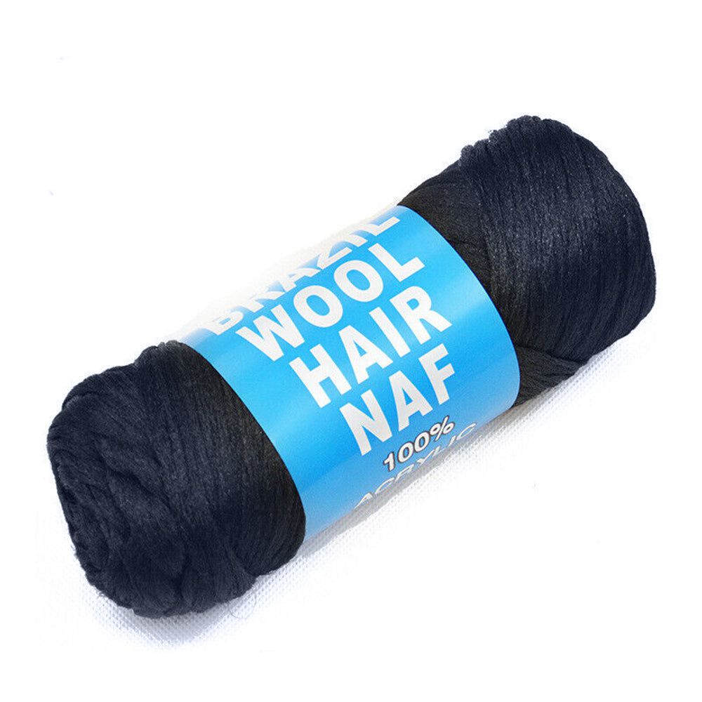 Dream Hair Health & Beauty #1B Dream Hair Brazil Wool Hair 100% Acrylic Hand & Machine Knit