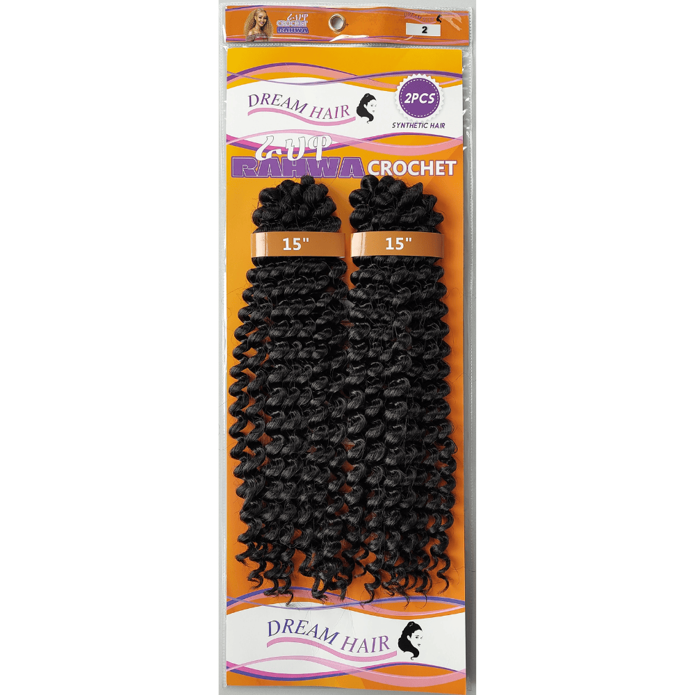 Dream Hair Health & Beauty 2 Dream Hair Rahwa Crochet 15" (2 pcs)