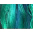 Dream Hair Health & Beauty 20" = 50 cm / TEAL BLUE/GREEN-1 Dream Hair 3x Pre-Fluffed Afro Kinky Braid Kunsthaar