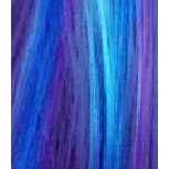 Dream Hair Health & Beauty 24" = 60 cm / VIVID BLUE Dream Hair 3x Pre-Fluffed Afro Kinky Braid Kunsthaar