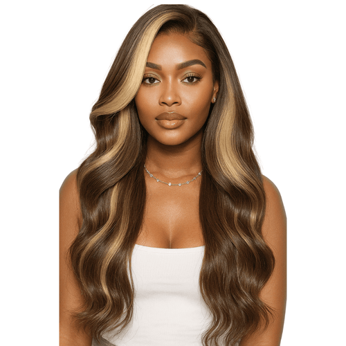 Dream Hair Health & Beauty Dream Hair 6 CH Indian Virgin Lace Front Wig 18" N263 Style 2