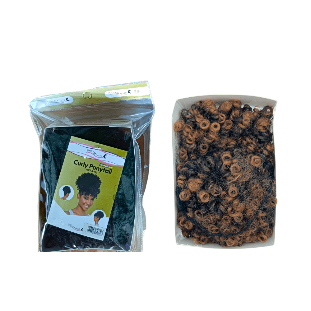 Dream Hair Health & Beauty Dreamhair Curly Ponytail Bangs