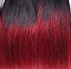 Dream Hair Health & Beauty Schwarz-Rot Mix Ombré #T1B/99J Dream Hair S-Senegal ML Weaving/Tissage 700 (2pcs x50g)