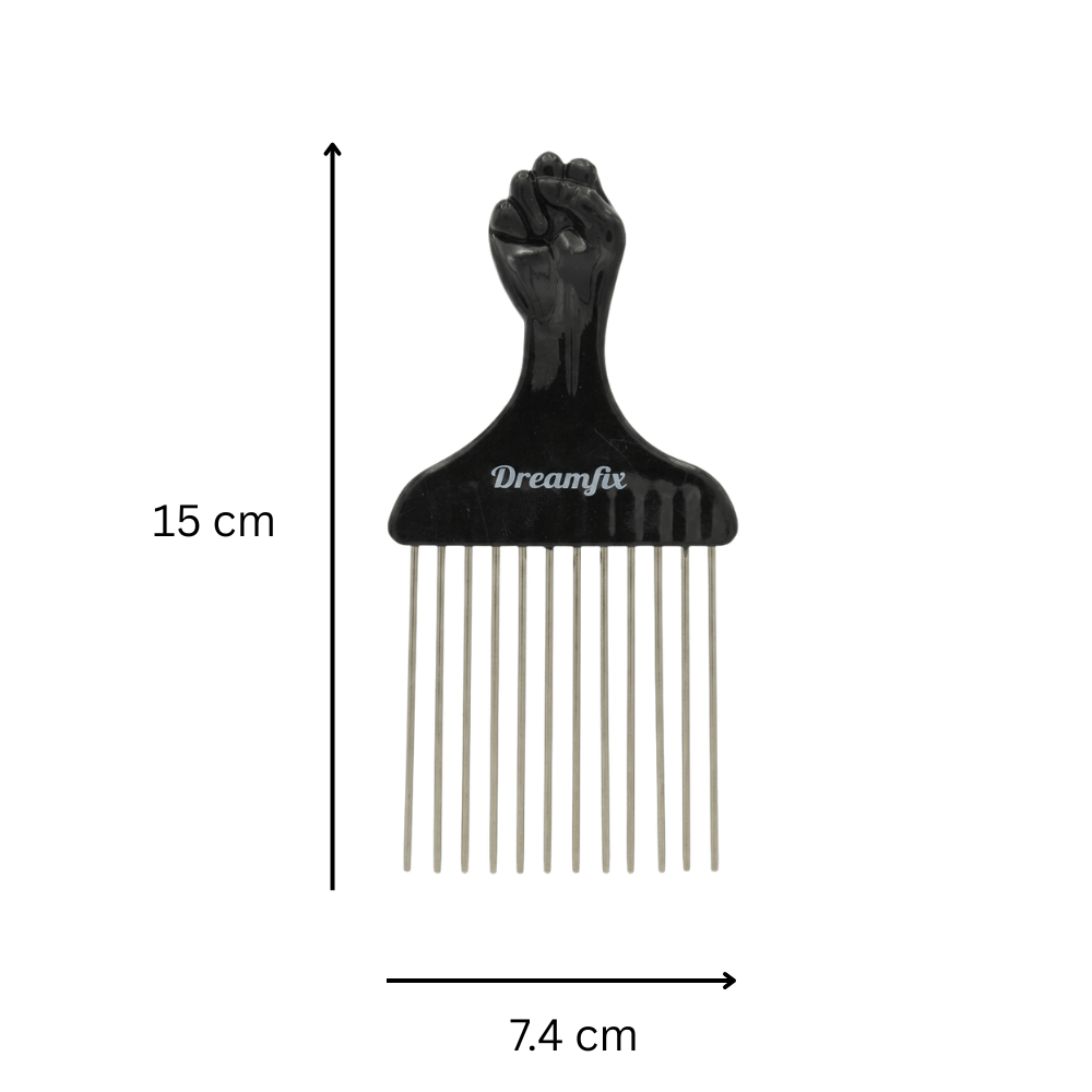 Dreamfix Health & Beauty comb-1 Dreamfix Peigne Afro à Manche (Différentes Tailles)