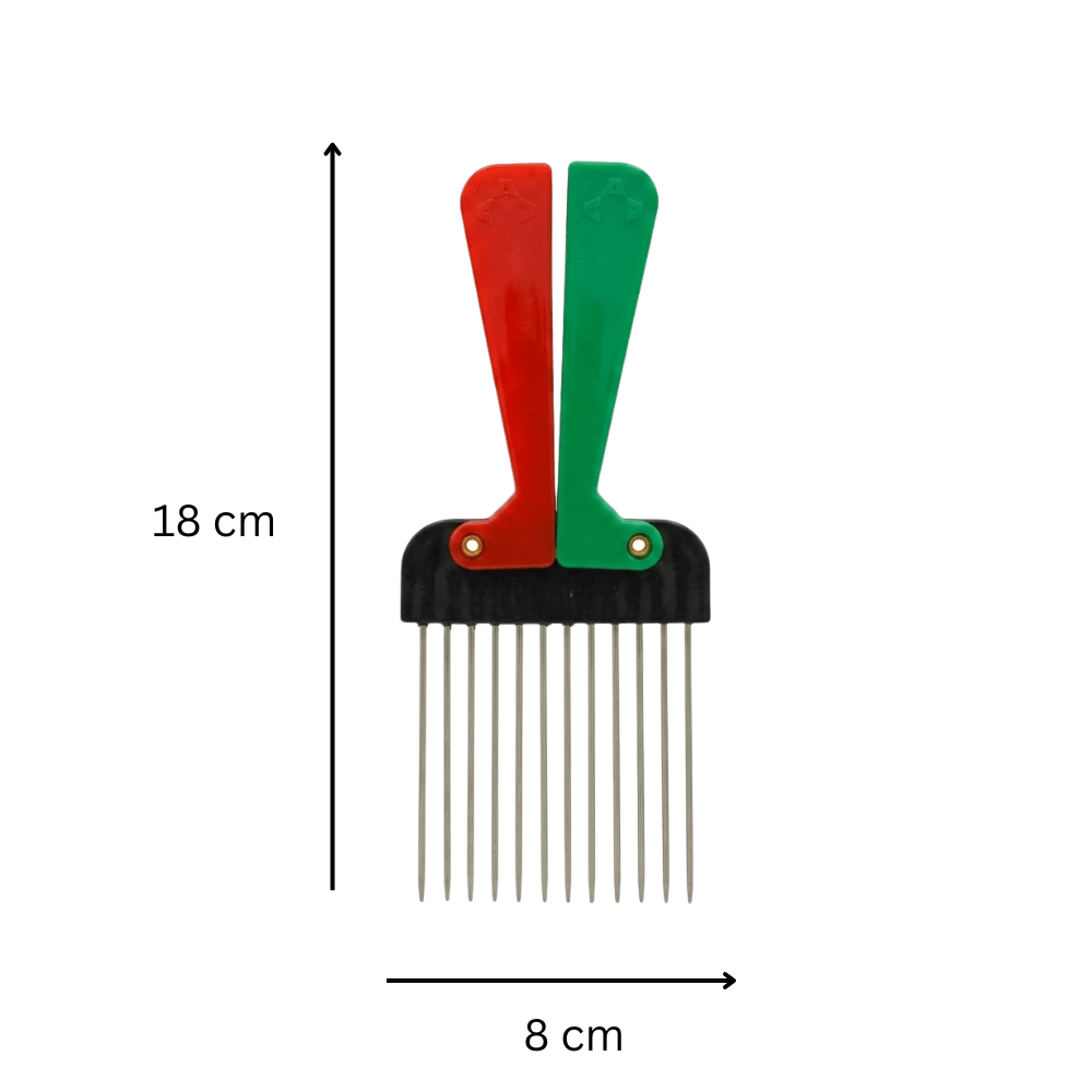 Dreamfix Health & Beauty comb-10 Dreamfix Peigne Afro à Manche (Différentes Tailles)