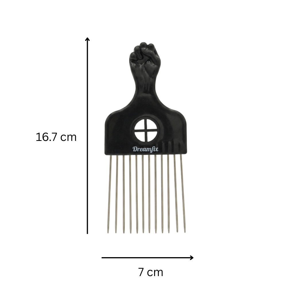 Dreamfix Health & Beauty Comb-2 Dreamfix Peigne Afro à Manche (Différentes Tailles)