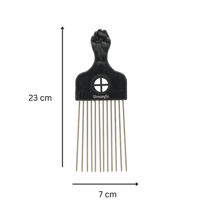 Dreamfix Health & Beauty Comb-3 Dreamfix Peigne Afro à Manche (Différentes Tailles)