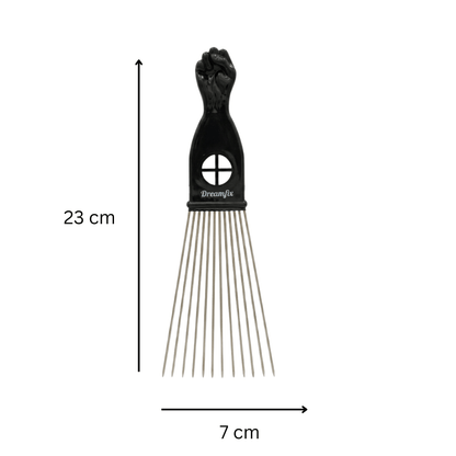 Dreamfix Health & Beauty Comb-7 Dreamfix Peigne Afro à Manche (Différentes Tailles)