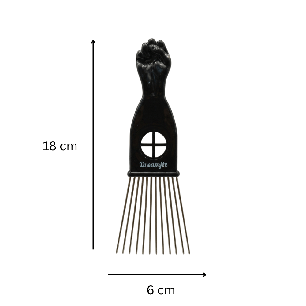 Dreamfix Health & Beauty comb-8 Dreamfix Peigne Afro à Manche (Différentes Tailles)