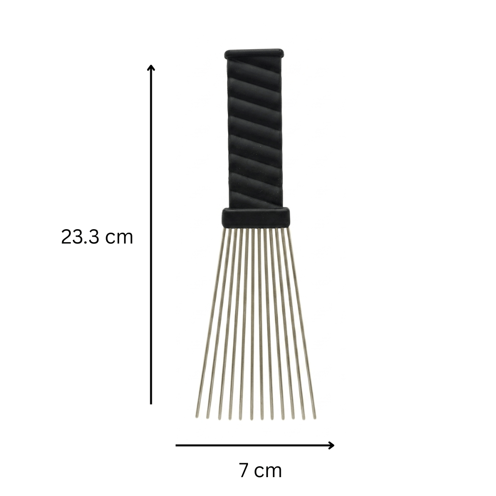 Dreamfix Health & Beauty comb-9 Dreamfix Peigne Afro à Manche (Différentes Tailles)