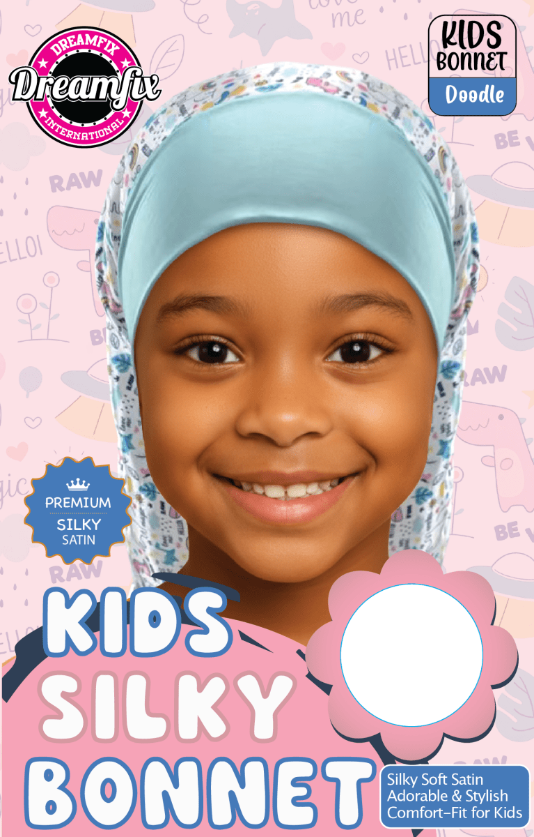 Dreamfix Health & Beauty Doodle Dreamfix Kids Silky Bonnet