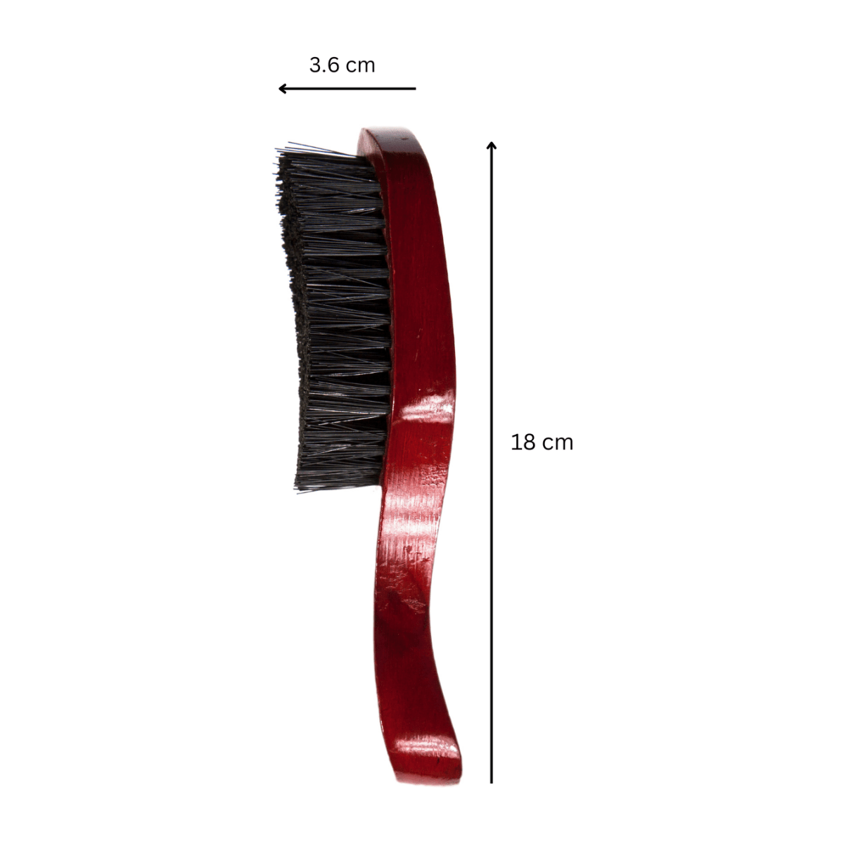 Dreamfix Health & Beauty Dreamfix Curved Club Brush with Hard Handle