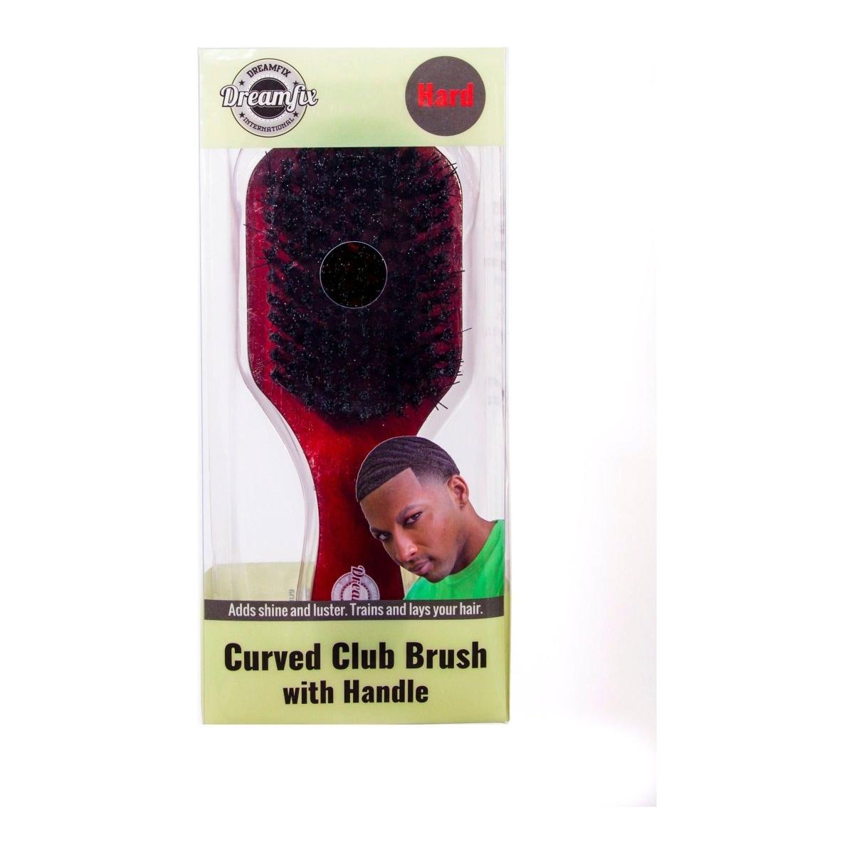 Dreamfix Health & Beauty Dreamfix Curved Club Brush with Hard Handle