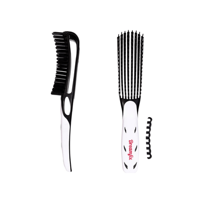 Dreamfix Health & Beauty Dreamfix Detangler Hair Brush without/With Rubber Assorted