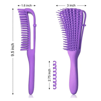Dreamfix Health & Beauty Dreamfix Detangler Hair Brush without/With Rubber Assorted
