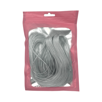 Dreamfix Health & Beauty Dreamfix Gold &Silver Braided Hair Cord 1 meter String Accessories