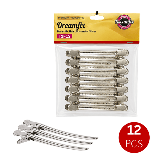 Dreamfix Health & Beauty Dreamfix Hair Clips Metal (12 pcs)