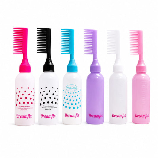 Dreamfix Health & Beauty Dreamfix - Hair Dye Bottle with Comb Tooth (assorted)